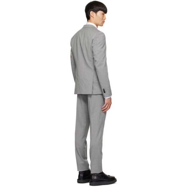 닐바렛 닐바렛 Neil Barrett Gray Polyester Suit 221368M196004