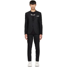 닐바렛 Neil Barrett Black Polyester Suit 221368M196005
