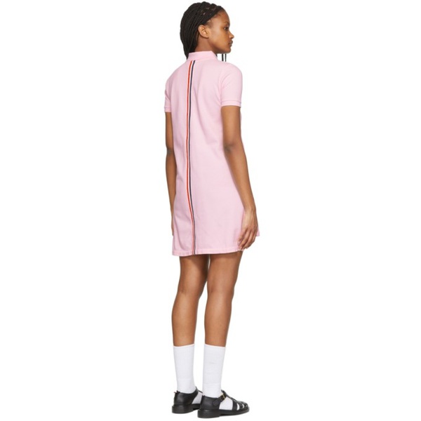 톰브라운 톰브라운 Thom Browne Pink Classic Polo Dress 221381F054000