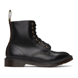 닥터마틴 Dr. Martens Black 1460 Pascal Vintage Smooth Leather Boots 221399M225052