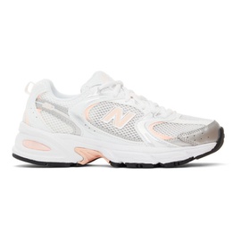 뉴발란스 New Balance White & Pink 530 Sneakers 221402F128022