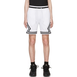 나이키 조던 Nike Jordan White Polyester Shorts 221445M193016