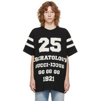 구찌 Gucci Black & White Eschatology T-Shirt 221451F110015