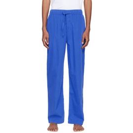 테클라 Tekla Blue Organic Cotton Pyjama Pants 221482M218050