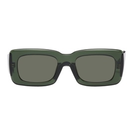 더 아티코 The Attico Green 린다 패로우 Linda Farrow 에디트 Edition Large Marfa Sunglasses 221528F005012
