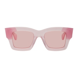 자크뮈스 Jacquemus Pink Les Lunettes Baci Sunglasses 221553F005008