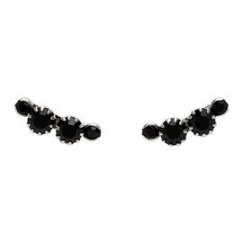 이자벨마랑 Isabel Marant Silver & Black A Wild Shore Earrings 221600F022017