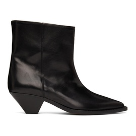 이자벨마랑 Isabel Marant Black Leather Imori Boots 221600F113000