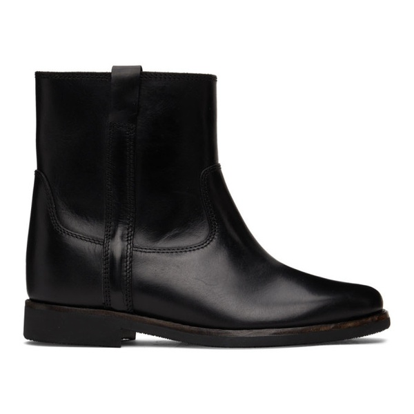 이자벨마랑 이자벨마랑 Isabel Marant Black Leather Susee Boots 221600F113003