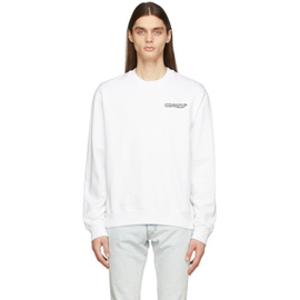 오프화이트 Off-White White Blur Sweatshirt 221607M204013