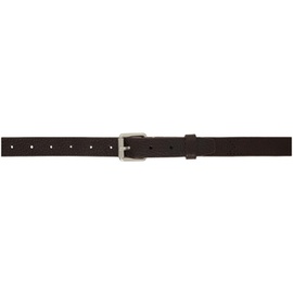 르메르 LEMAIRE Brown Reversed Thin Belt 221646F001000