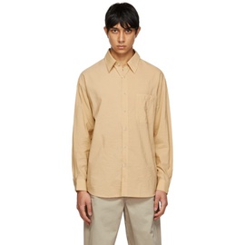 르메르 Lemaire Yellow Cotton Shirt 221646M192028