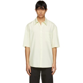 르메르 Lemaire Yellow Silk Shirt 221646M192034