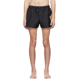 베르사체 언더웨어 베르사체 Versace Underwear Black Medusa Swim Shorts 221653M208017