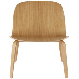 Muuto Beige Oak Visu Lounge Chair 221675M809004