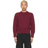 Craig Green Burgundy Knot Sweater 221735M201002