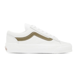 반스 Vans 오프화이트 Off-White & Brown OG Style 36 LX Sneakers 221739F128047