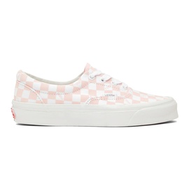 반스 Vans Pink & White OG Era LX Sneakers 221739F128049