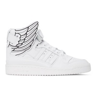 아디다스 오리지널 Adidas Originals White Jeremy Scott 에디트 Edition Wings 4.0 Sneakers 221751F127001