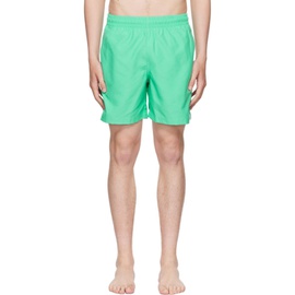 아디다스 오리지널 Adidas Originals Green Adicolor Swim Shorts 221751M208002