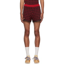 웨일즈 보너 Wales Bonner Red 아디다스 오리지널 adidas Originals 에디트 Edition Viscose Shorts 221752M193025