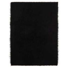 TOTEME Black Alpaca Knit Scarf 221771F028006