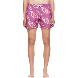 기마구아스 Gimaguas SSENSE Exclusive Purple Swim Shorts 221776M208008
