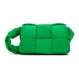 보테가 베네타 Bottega Veneta Green Mini Cassette Shoulder Bag 221798F048119
