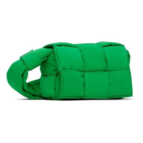 보테가베네타 보테가 베네타 Bottega Veneta Green Mini Cassette Shoulder Bag 221798F048119
