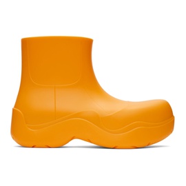 보테가 베네타 Bottega Veneta Orange Puddle Boots 221798F113000