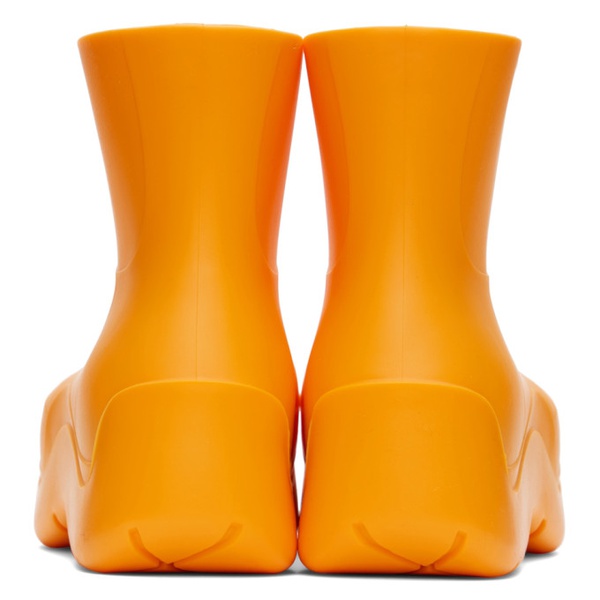 보테가베네타 보테가 베네타 Bottega Veneta Orange Puddle Boots 221798F113000
