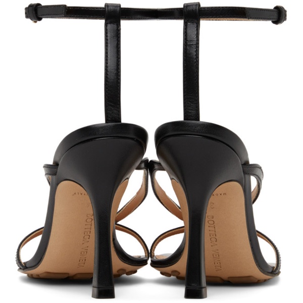보테가베네타 보테가 베네타 Bottega Veneta Black Stretch Heeled Sandals 221798F125018