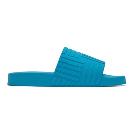 보테가 베네타 Bottega Veneta Blue Slider Sandals 221798M234585
