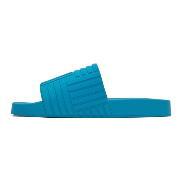 보테가베네타 보테가 베네타 Bottega Veneta Blue Slider Sandals 221798M234585