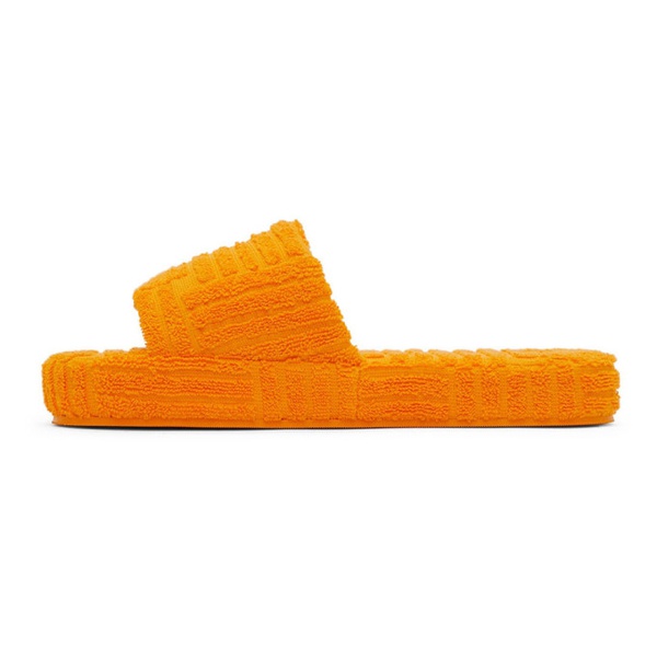 보테가베네타 보테가 베네타 Bottega Veneta Orange Resort Sponge Sandals 221798M234587