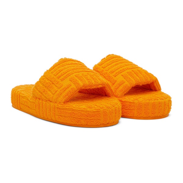 보테가베네타 보테가 베네타 Bottega Veneta Orange Resort Sponge Sandals 221798M234587