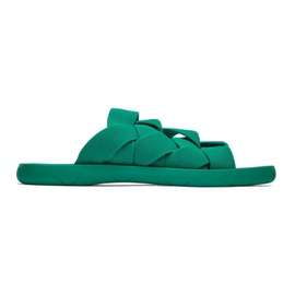 보테가 베네타 Bottega Veneta Green Plat Sandals 221798M234588