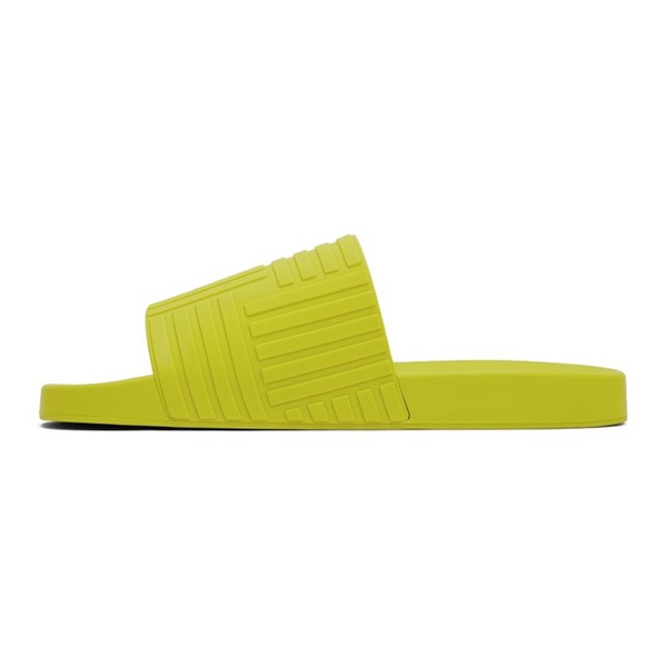 보테가베네타 보테가 베네타 Bottega Veneta Green Slider Sandals 221798M237096