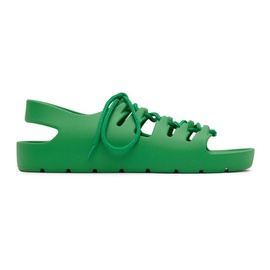 보테가 베네타 Bottega Veneta Green Jelly Sandals 221798M237109