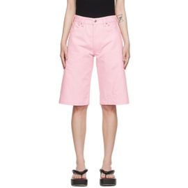 마샬 콜롬비아 Marshall Columbia SSENSE Exclusive Pink Denim Shorts 221800F088008