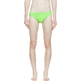 마샬 콜롬비아 Marshall Columbia SSENSE Exclusive Green Bikini Bottom 221800M208003