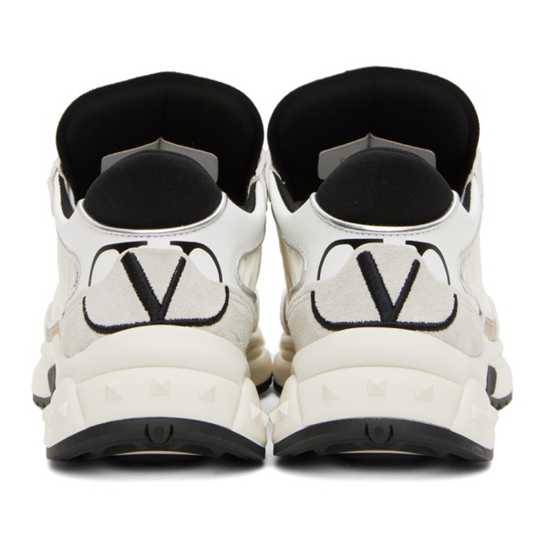  발렌티노 Valentino Garavani 오프화이트 Off-White Ready Go Runner Low Sneakers 221807F128015