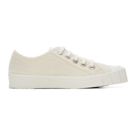 스파워트 Spalwart 오프화이트 Off-White Linen Special Low Sneakers 221818F128022