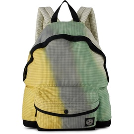 스톤아일랜드 Stone Island Junior Kids Multicolor Airbrushed Backpack 221821M717001