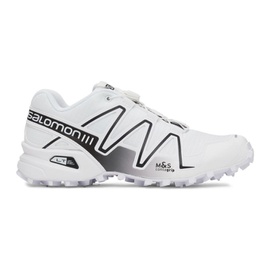 살로몬 S알로 ALOMON White Speedcross 3 Sneakers 221837F128036