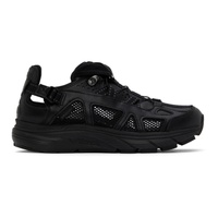 살로몬 S알로 ALOMON Black Leather Techsonic Advanced Sneakers 221837M237032