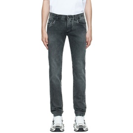 돌체앤가바나 Dolce & Gabbana Gray Skinny Jeans 222003M191000