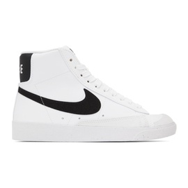 Nike White Blazer Mid 77 Next Nature High-Top Sneakers 222011F127003