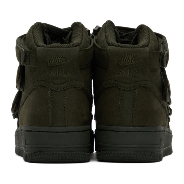 나이키 Nike Green Billie Eilish 에디트 Edition Air Force 1 High 07 Sneakers 222011F127022