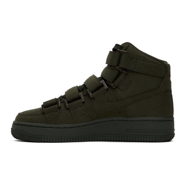 나이키 Nike Green Billie Eilish 에디트 Edition Air Force 1 High 07 Sneakers 222011F127022